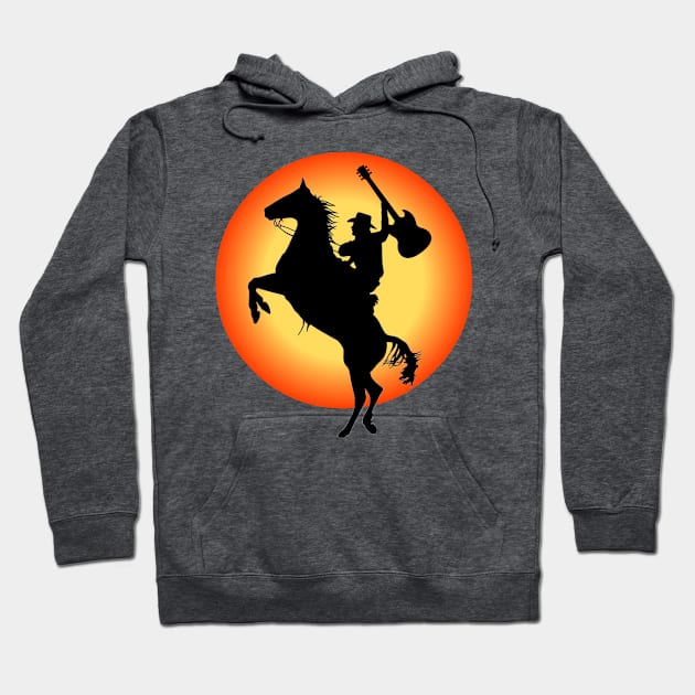 Cowboy Rock Hoodie by Class_M_Planet